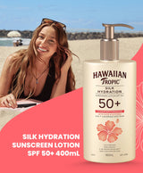 Hawaiian Tropic® Silk Hydration Sunscreen Lotion SPF50+ 400mL