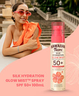 Hawaiian Tropic Silk Hydration Glow Mist™ Sunscreen Spray SPF 50+