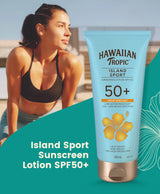 Hawaiian Tropic® Island Sport Sunscreen Lotion SPF50+