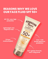Hawaiian Tropic® Silk Hydration Sunscreen Lotion SPF50+ Face