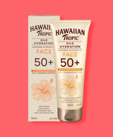 Hawaiian Tropic® Silk Hydration Sunscreen Lotion SPF50+ Face