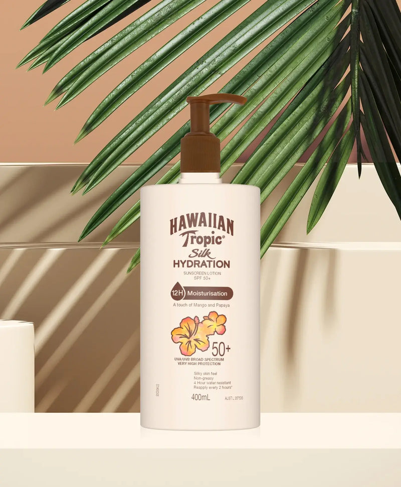 Hawaiian Tropic® Silk Hydration Sunscreen Lotion SPF50+ 400mL